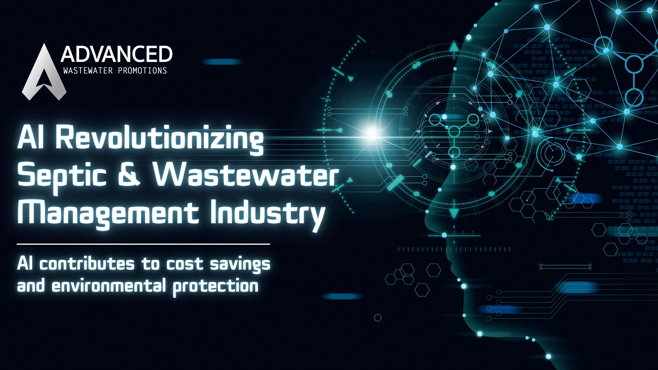 A blog post discussing how artificial intelligence is transforming the septic and wastewater management industry through improved efficiency, cost-effectiveness, and environmental sustainability.